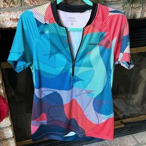 Craft‎ Velo Art SS Vibrant Cycling Jersey Excellent Condition Women’s Size XL